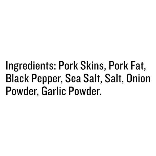 Pork Rinds: Sea Salt & Black Pepper
