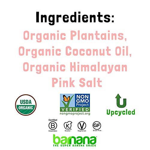 Organic Plantain Chips: Himalayan Pink Salt