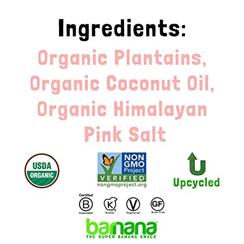 Organic Plantain Chips: Himalayan Pink Salt