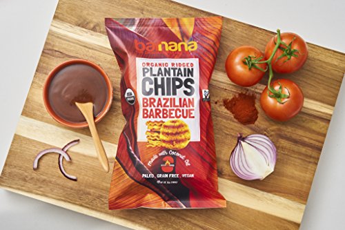 Organic Plantain Chips Variety Pack: Himalayan Sea Salt, Acapulco Lime, Sea Salt & Vinegar, Spicy Mango Salsa