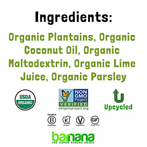 Organic Plantain Chips: Acapulco Lime