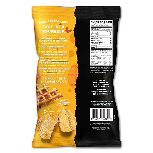 Chicken Chips Variety Pack: Himalayan Pink Salt, Sea Salt & Vinegar, Chicken & Waffles
