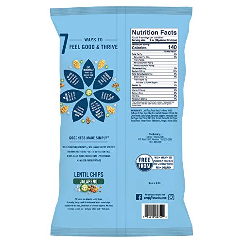 Lentil Chips: Jalapeno