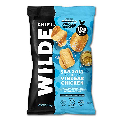 Chicken Chips Variety Pack: Himalayan Pink Salt, Sea Salt & Vinegar, Chicken & Waffles