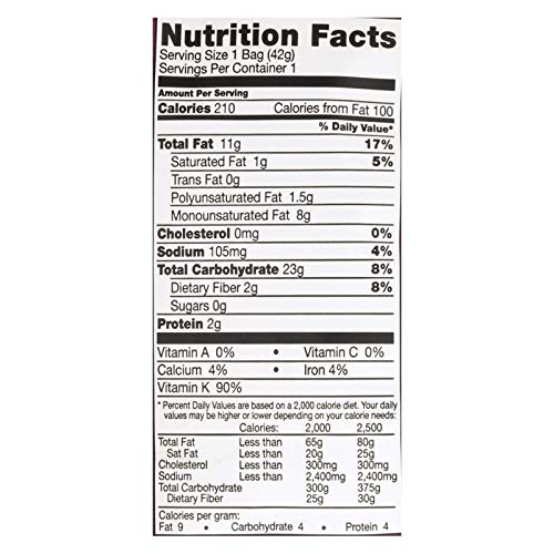 Whole Grain Chips: Spinach & Kale