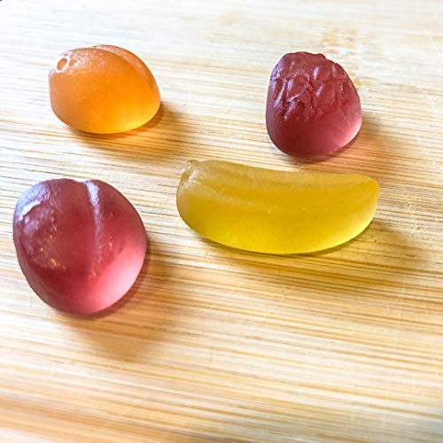 Organic Fruit Snacks: Banana, Strawberry, Peach, Cherry