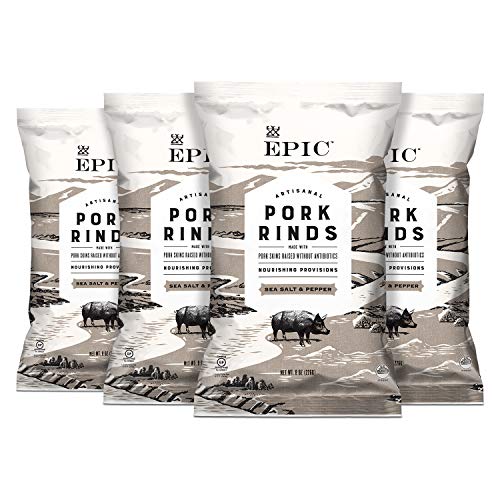 Pork Rinds: Sea Salt & Black Pepper