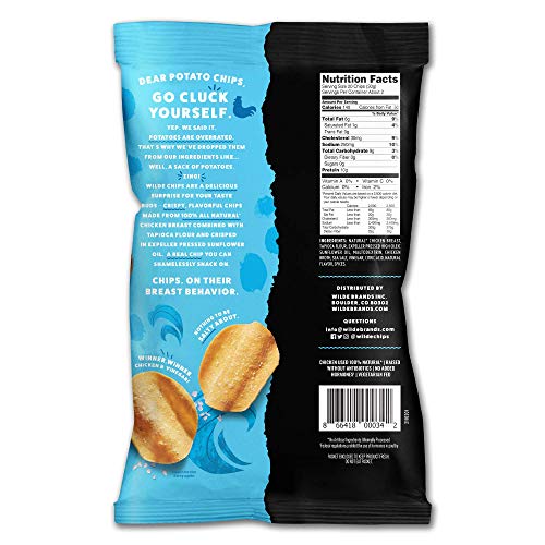 Chicken Chips Variety Pack: Himalayan Pink Salt, Sea Salt & Vinegar, Chicken & Waffles