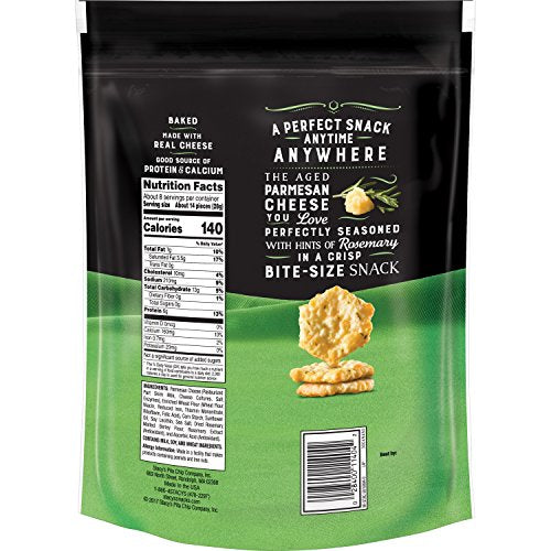 Cheese Petites Variety Pack: Romano with Garlic & Black Pepper, Parmesan & Rosemary