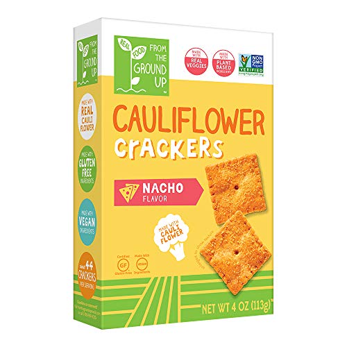 Cauliflower Crackers: Nacho