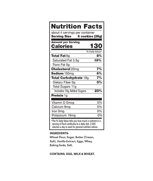 Cookie Thins Variety Pack: Chocolate Chip & Vanilla