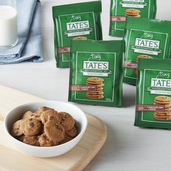Tiny Crispy Chocolate Chip Cookies