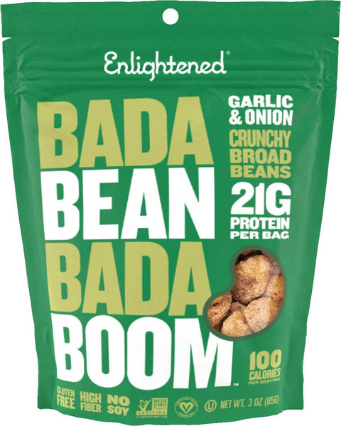 Crunchy Broad Beans: Garlic & Onion