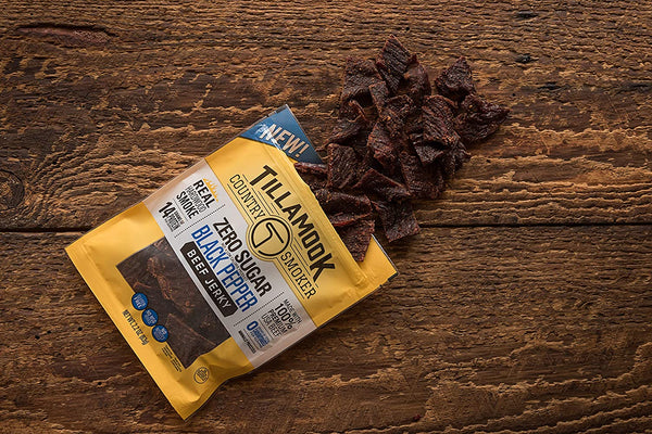 Zero Sugar Beef Jerky: Black Pepper