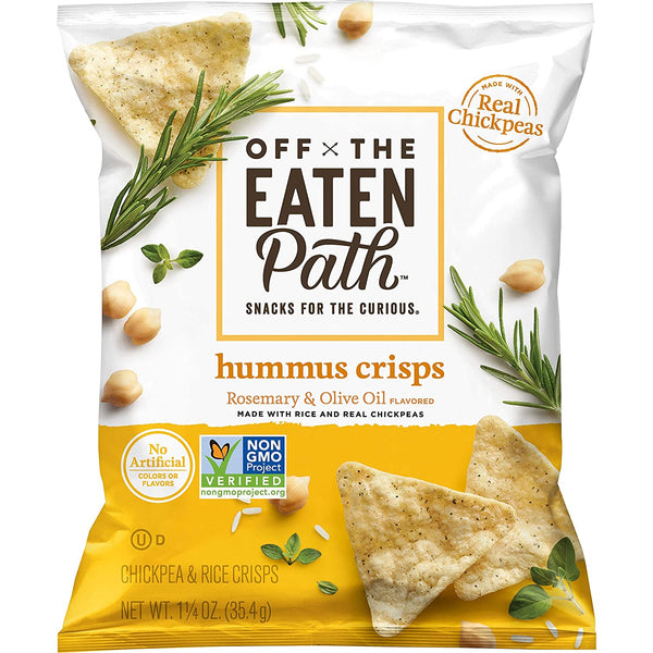 Hummus Crisps: Rosemary & Olive Oil
