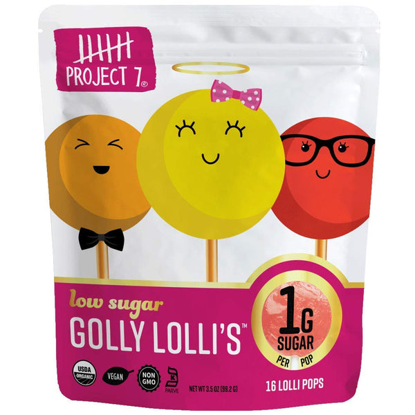 Organic Lolli's 1g Sugar: Watermelon Wizard, Rainbow Ice, Fairytale Fruit, Blue Razz