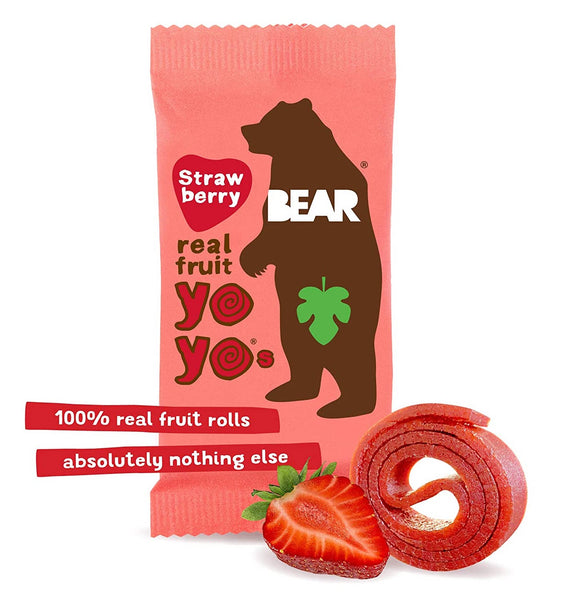 Real Fruit Yoyo's Rolls: Strawberry