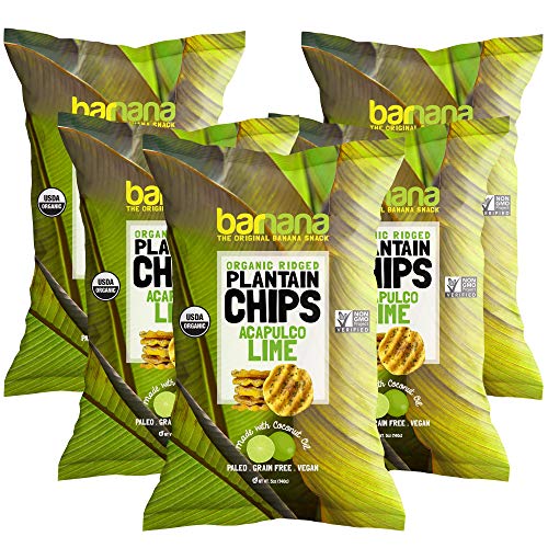Organic Plantain Chips: Acapulco Lime
