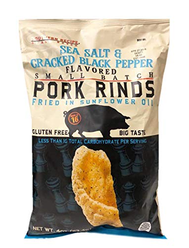 Pork Rinds: Sea Salt & Black Pepper